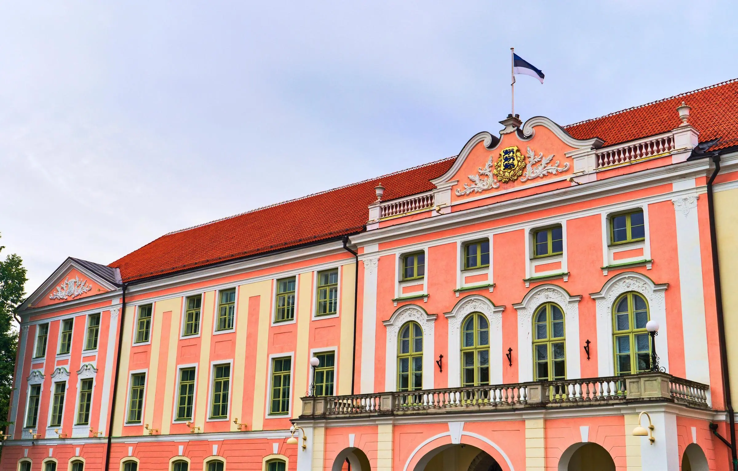 Toompea Castle Pink Facade